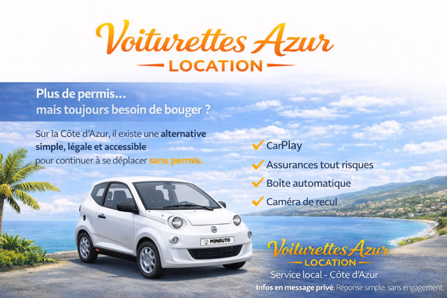 Voiturettes Azur Location
